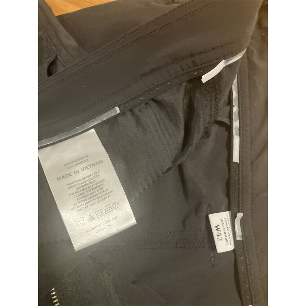 FootJoy Mens Performance Golf Shorts Black‎ W42 South Carolina 1960 Surf Club - Picture 6 of 10